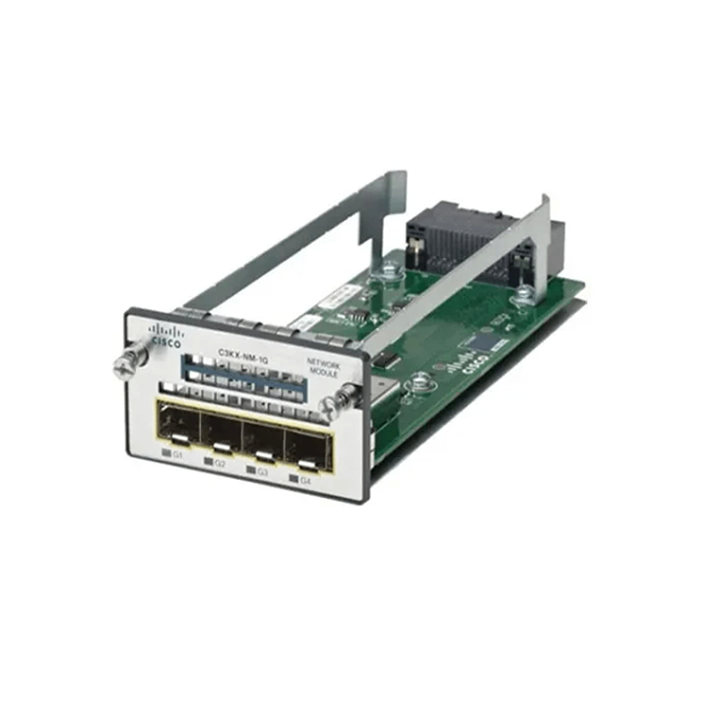 بررسی کارت ماژول 4 پورت سیسکو مدل Cisco C3KX-NM-10G