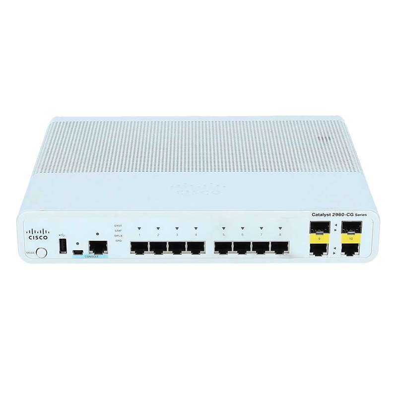 بررسی سوئیچ 8 پورت سیسکو مدل Cisco WS-C2960CG-8TC-L