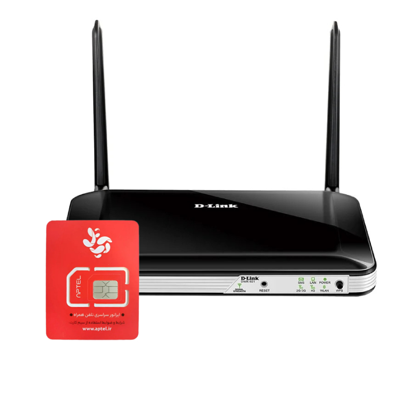 بررسی مودم روتر 4G/LTE دی لینک مدل D-Link DWR-921 به همراه سیم کارت 75 گیگابایت شش ماهه