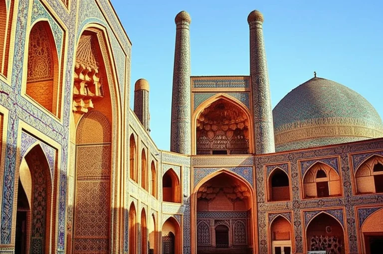 سبک معماری مسجد جامع قزوین | هر آنچه باید بدانید