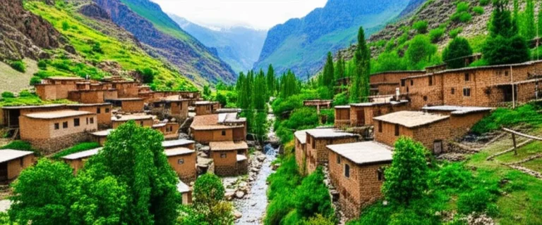 روستای آبنیک فشم | راهنمای کامل سفر و جاذبه های دیدنی