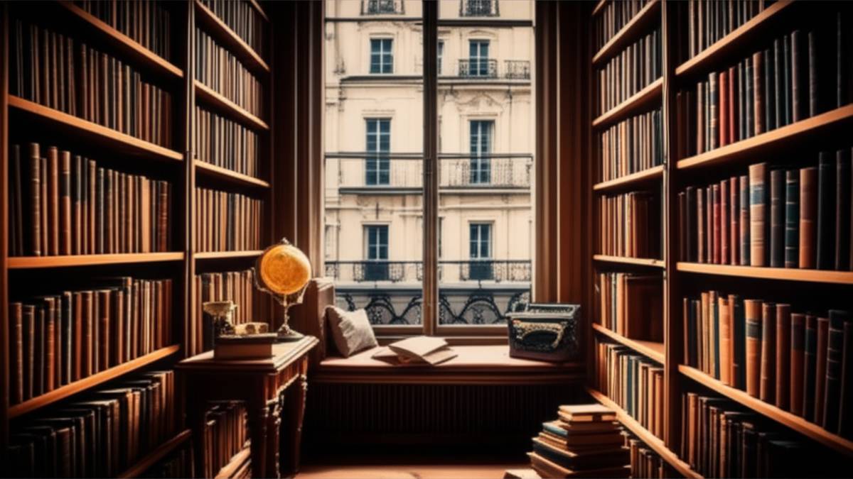 خلاصه کتاب کتابخانه پاریس اثر جنت اسکسلین چارلز