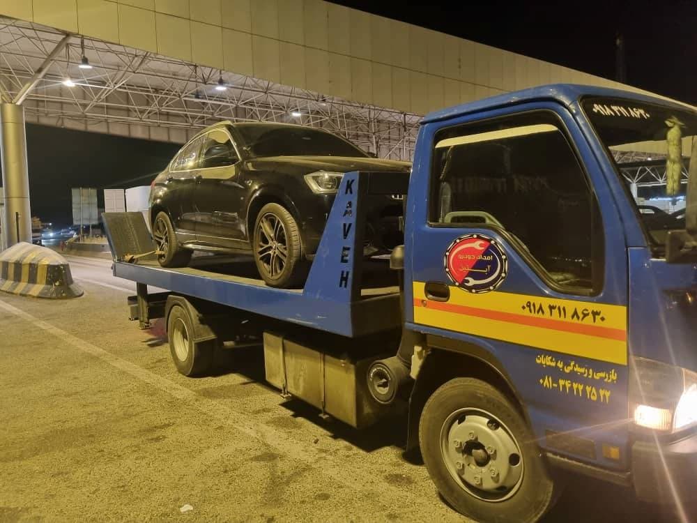 خودروبر همدان حمل شبانه روزی انواع خودرو داخلی و خارجی