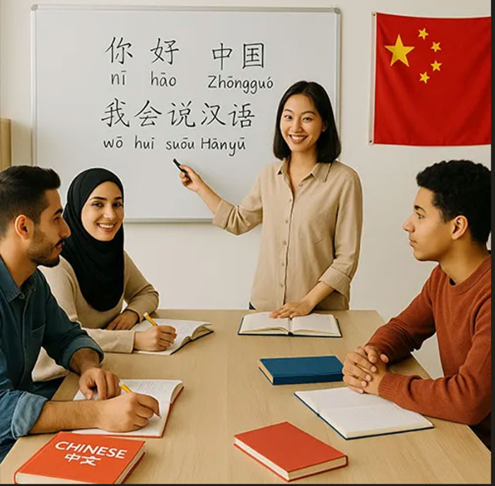 بررسی دوره‌های زبان چینی مجتمع فنی تهران