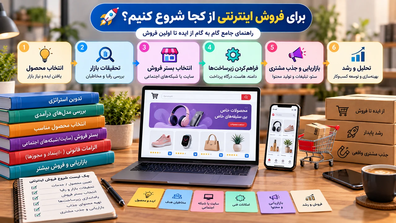 راهنمای انتخاب بستر فروش و زیرساخت فروشگاه اینترنتی