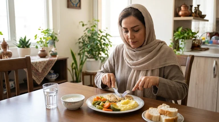 غذا خوردن با دندان بریج شده